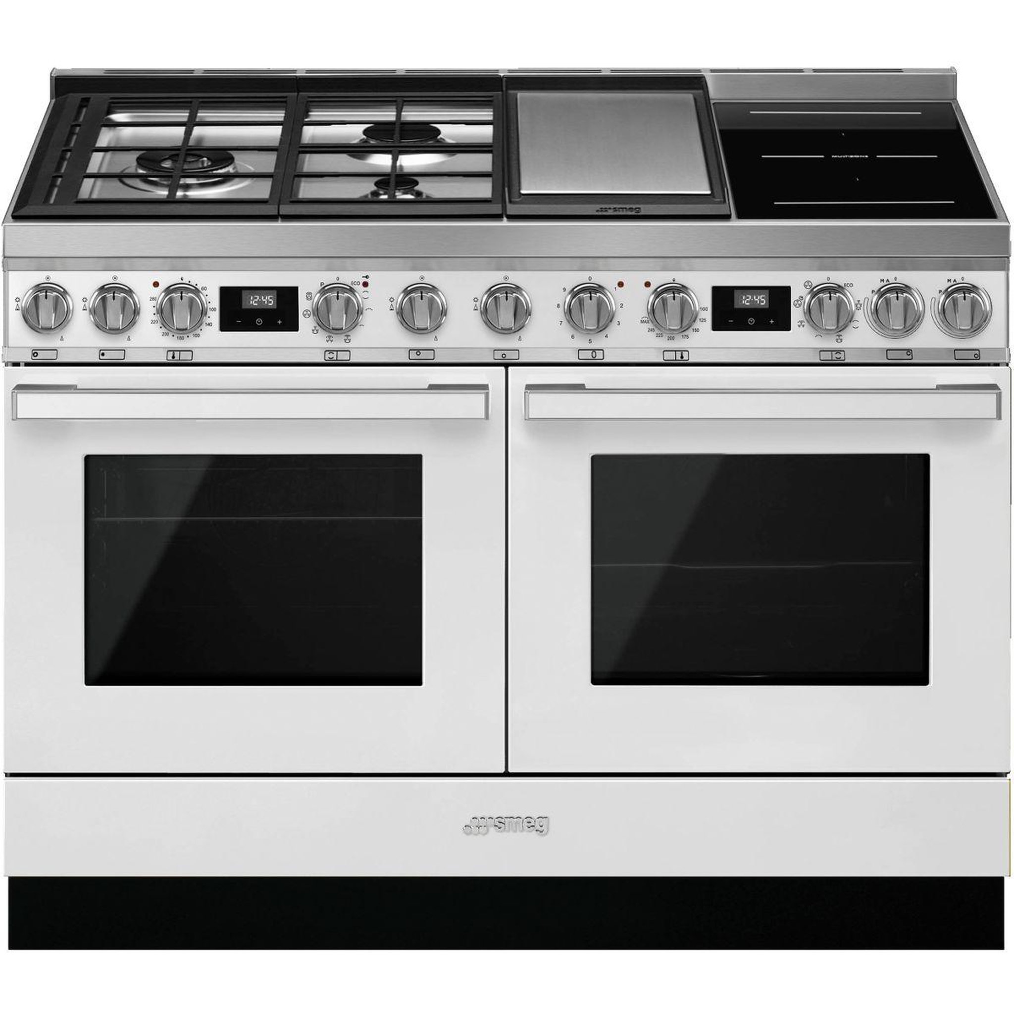 SMEG Piano de cuisson mixte cpf120igmpwh