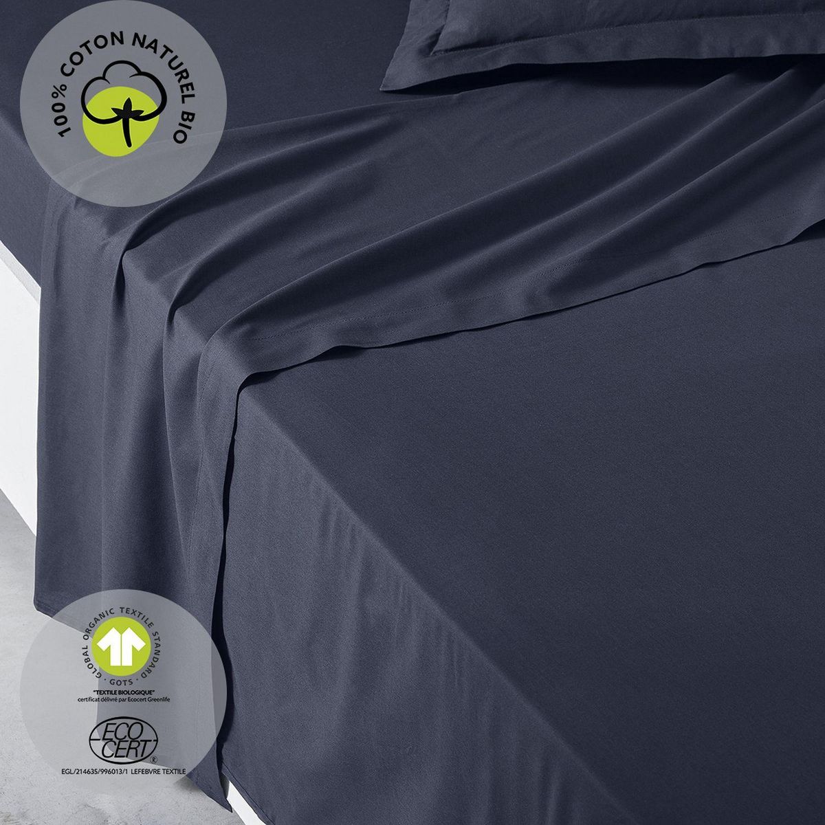 Today Drap plat - 100% coton BIO