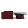 Voir la diapositive 6 : BEST MOBILIER Julia - canapé 3 places convertible express couchage quotidien 140 cm matelas 14 cm en tissu
