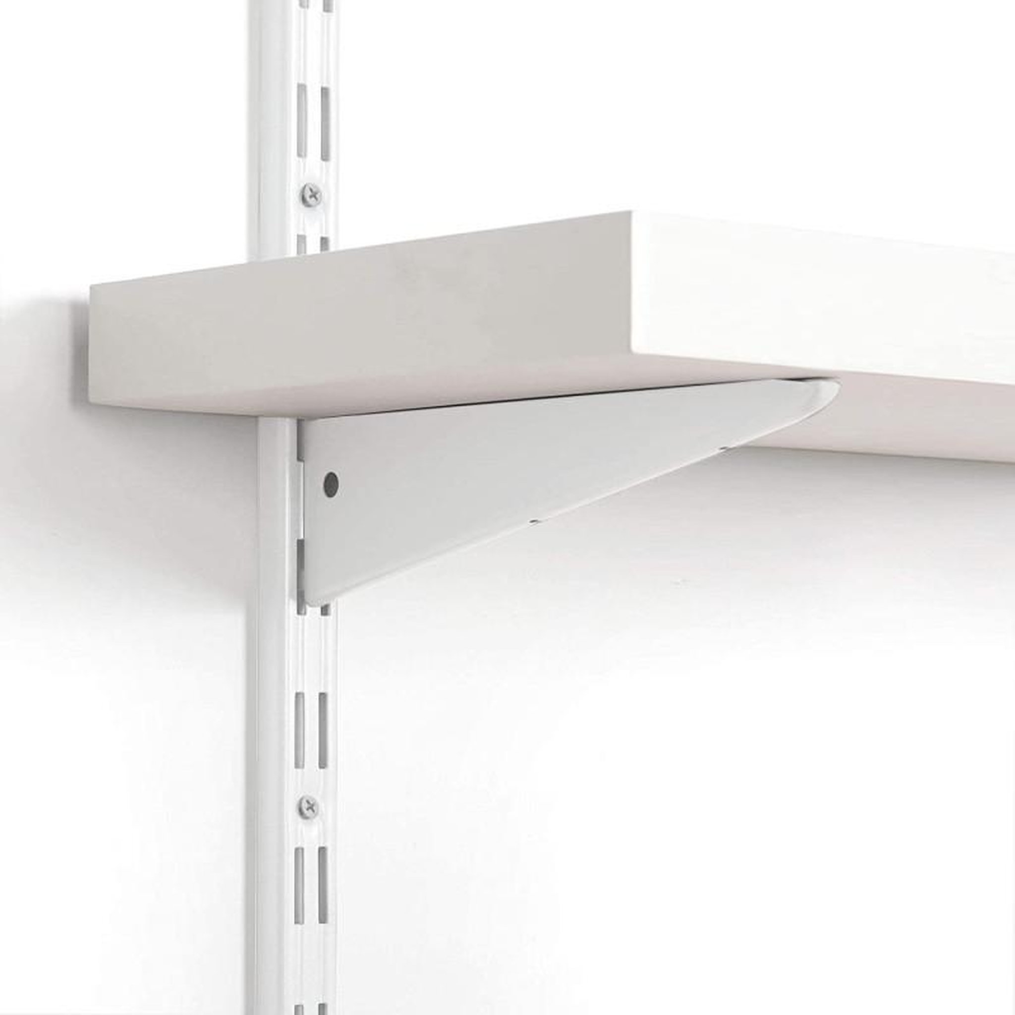 Voir la diapositive 2 : MONIN Console U double entraxe 32mm blanche 270mm MONIN 527780