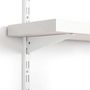 Voir la diapositive 2 : MONIN Console U double entraxe 32mm blanche 270mm MONIN 527780