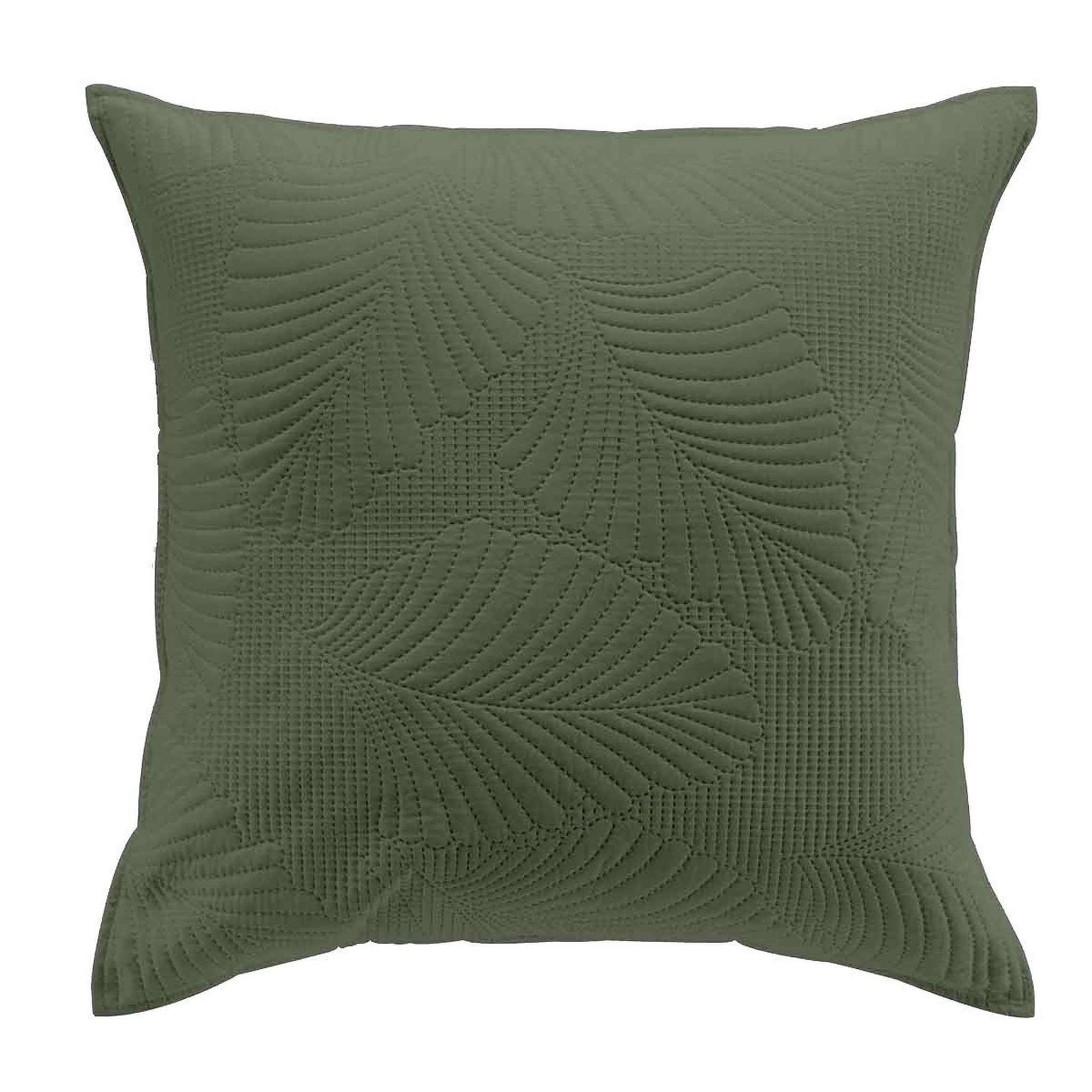 Douceur d'Intérieur Housse de coussin  palombine  60x60cm kaki