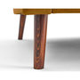 Voir la diapositive 3 : LISA DESIGN Ostrava - canapé droit 2 places en velours pieds en bois