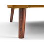 Voir la diapositive 3 : LISA DESIGN Ostrava - canapé droit 2 places en velours pieds en bois
