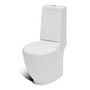 Voir la diapositive 3 : VIDAXL Ensemble de toilette et bidet sur pied blanc ceramique