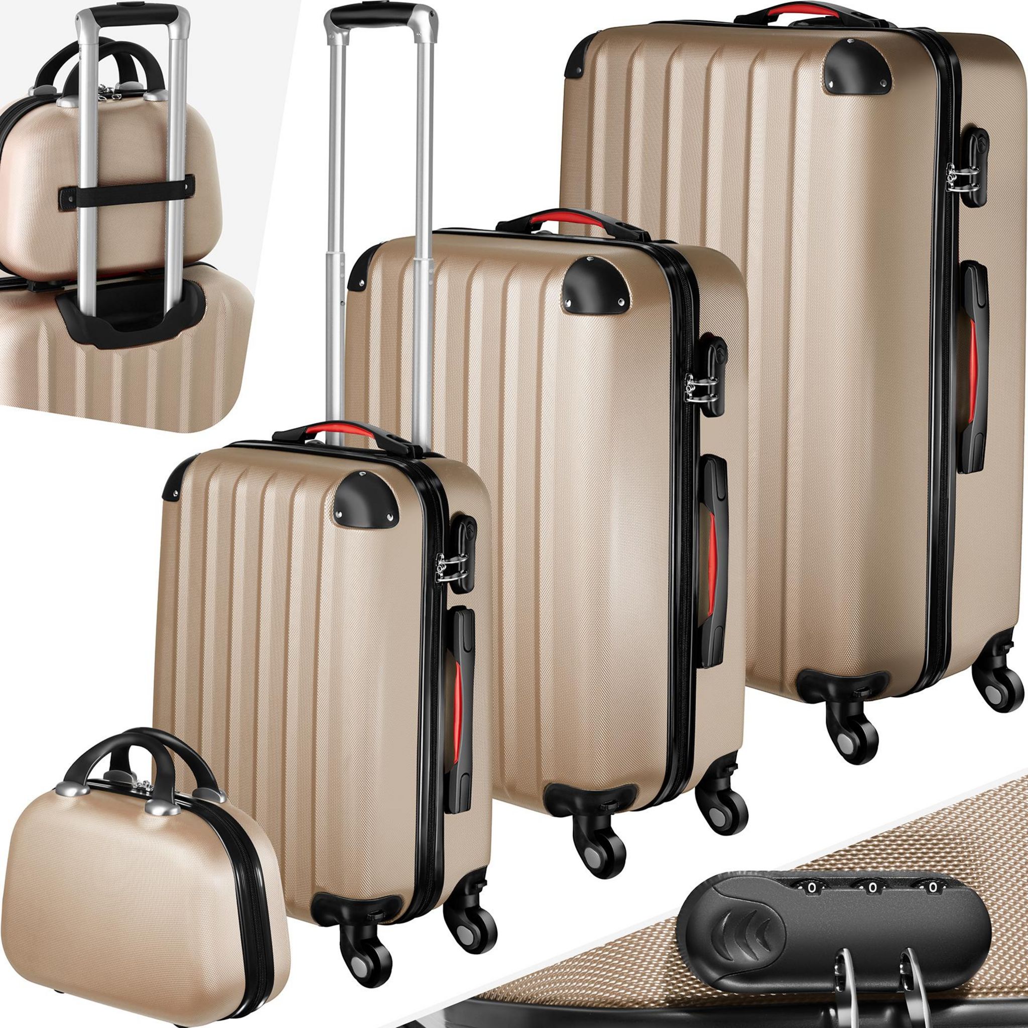 Valise Set De Set De Valises De Voyage (55/65/75cm) Ensemble