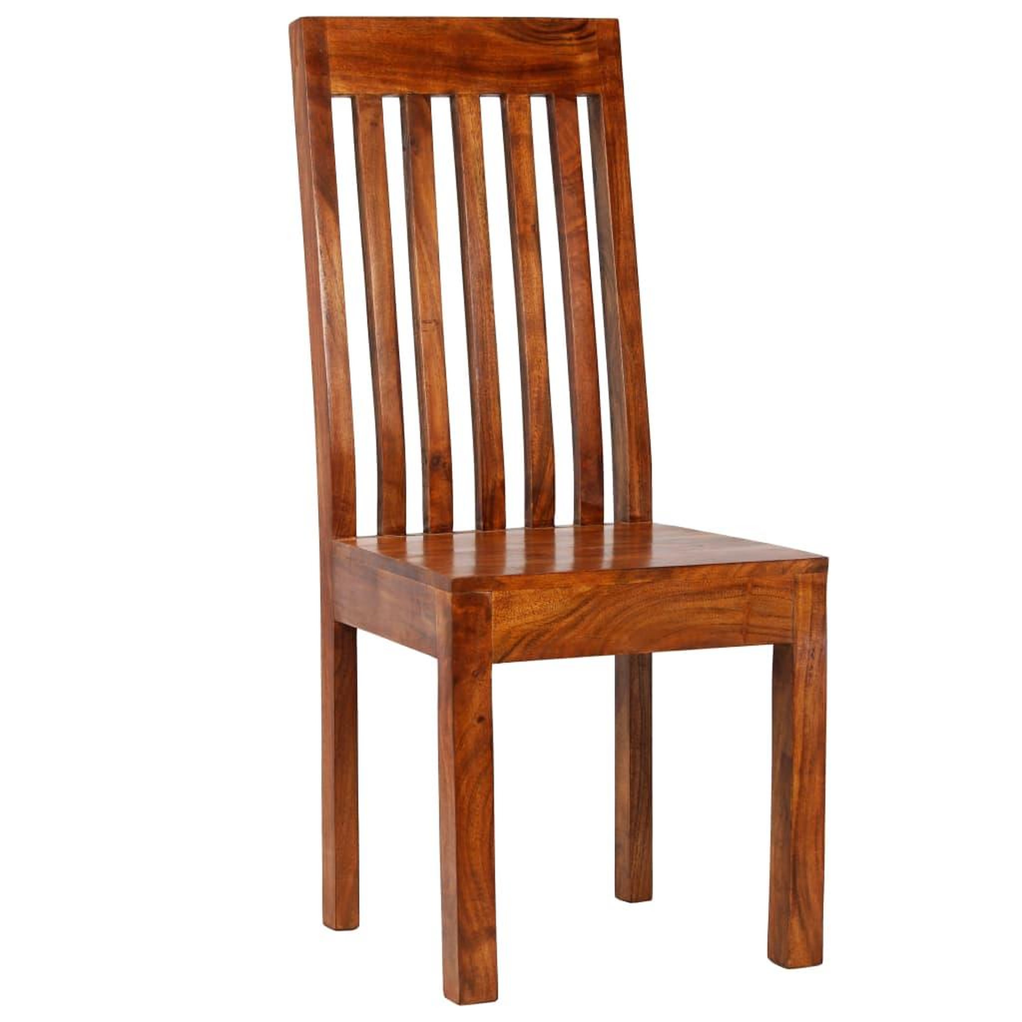 Voir la diapositive 2 : VIDAXL Ensemble de tables a manger 7 pcs manguier et acacia massif