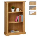 IDIMEX Etagère TEQUILA style mexicain, 2 tablettes, en pin massif. Coloris disponibles : Bicolore