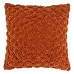 ATMOSPHERA Coussin Chenillé 3D  Nova  40x40cm Ambre
