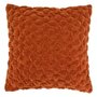 Voir la diapositive 1 : ATMOSPHERA Coussin Chenillé 3D  Nova  40x40cm Ambre