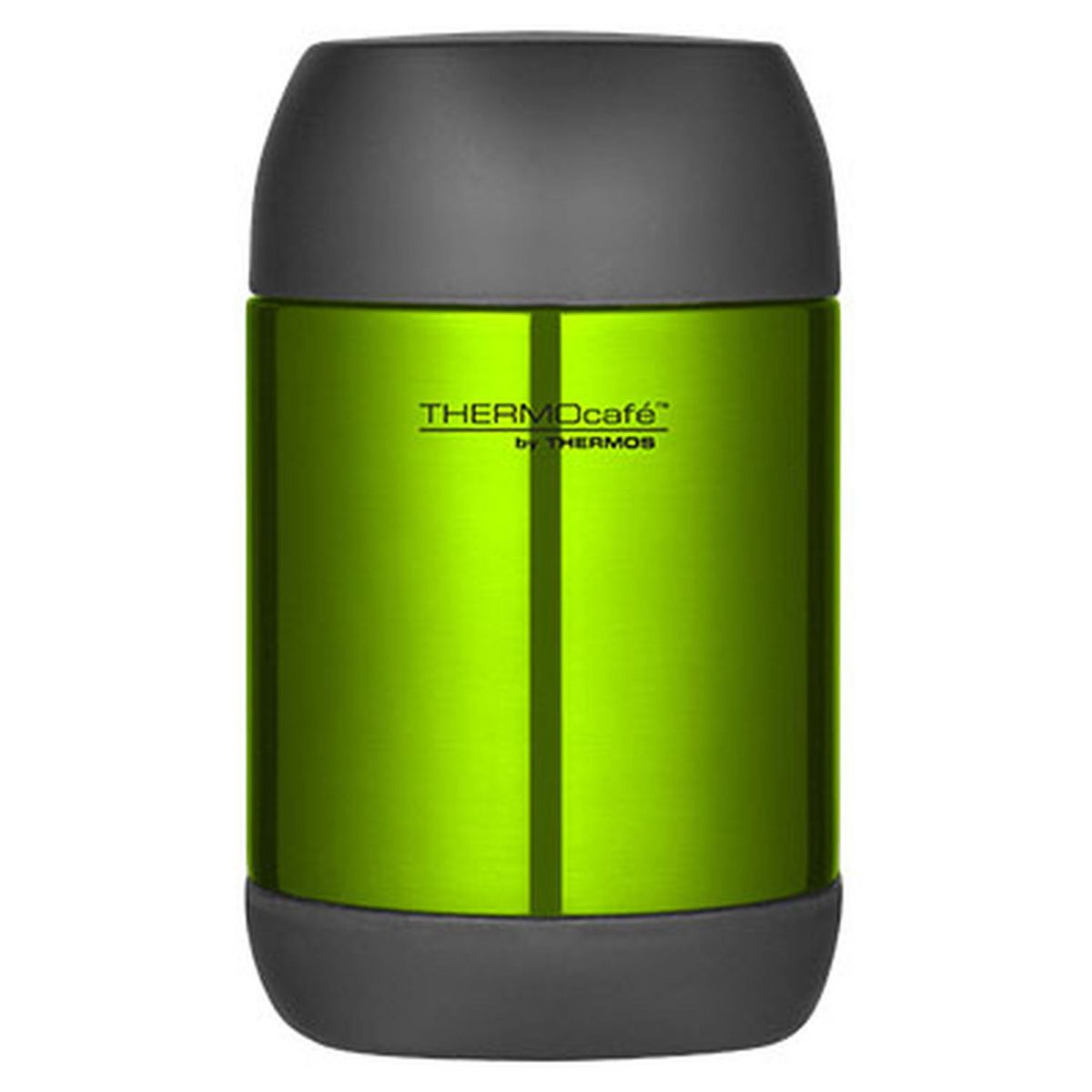 Porte aliments inox 0,5 litres vert  brillant