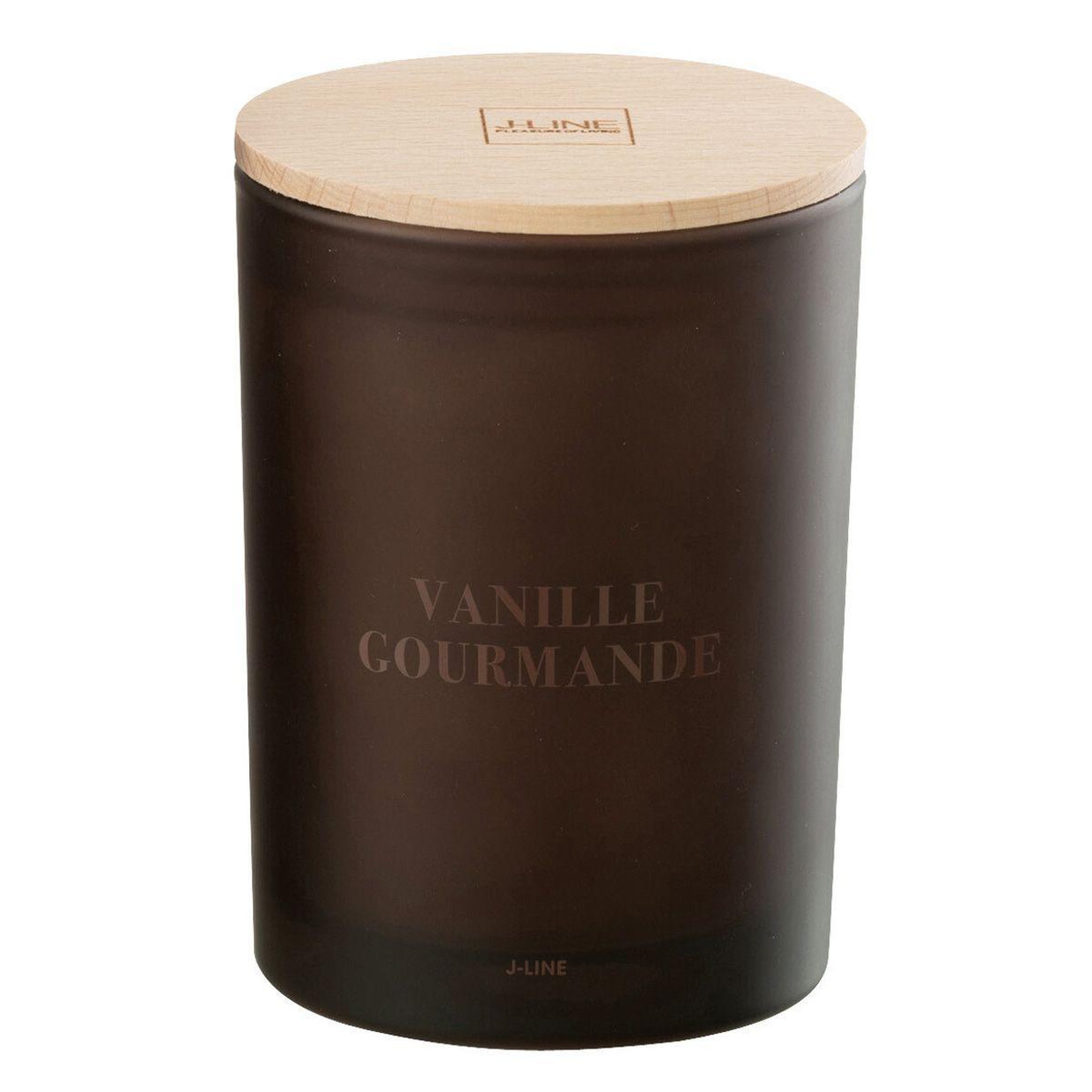 J-LINE Bougie parfumée  accords essentiels  12cm vanille gourmande