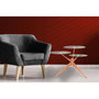 Voir la diapositive 3 : Paris Prix Table d'Appoint Design  Triplet  75cm Rose
