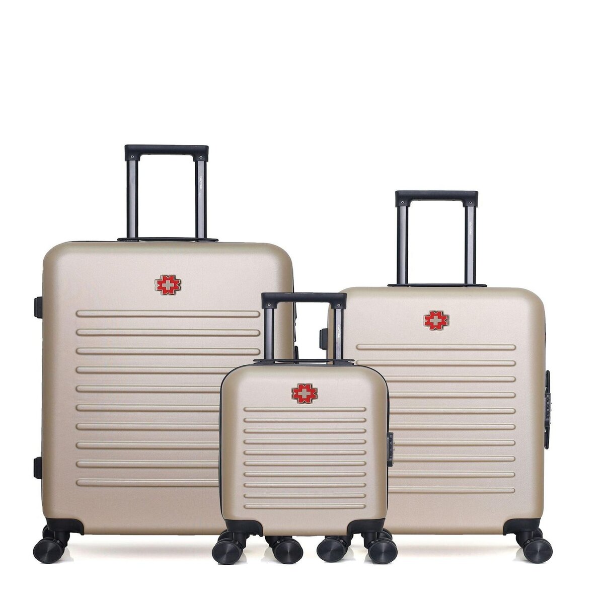 SWISS KOPPER SWISS KOPPER - LOT DE 3 - Valises grand format, weekend et cabine XXS WIL