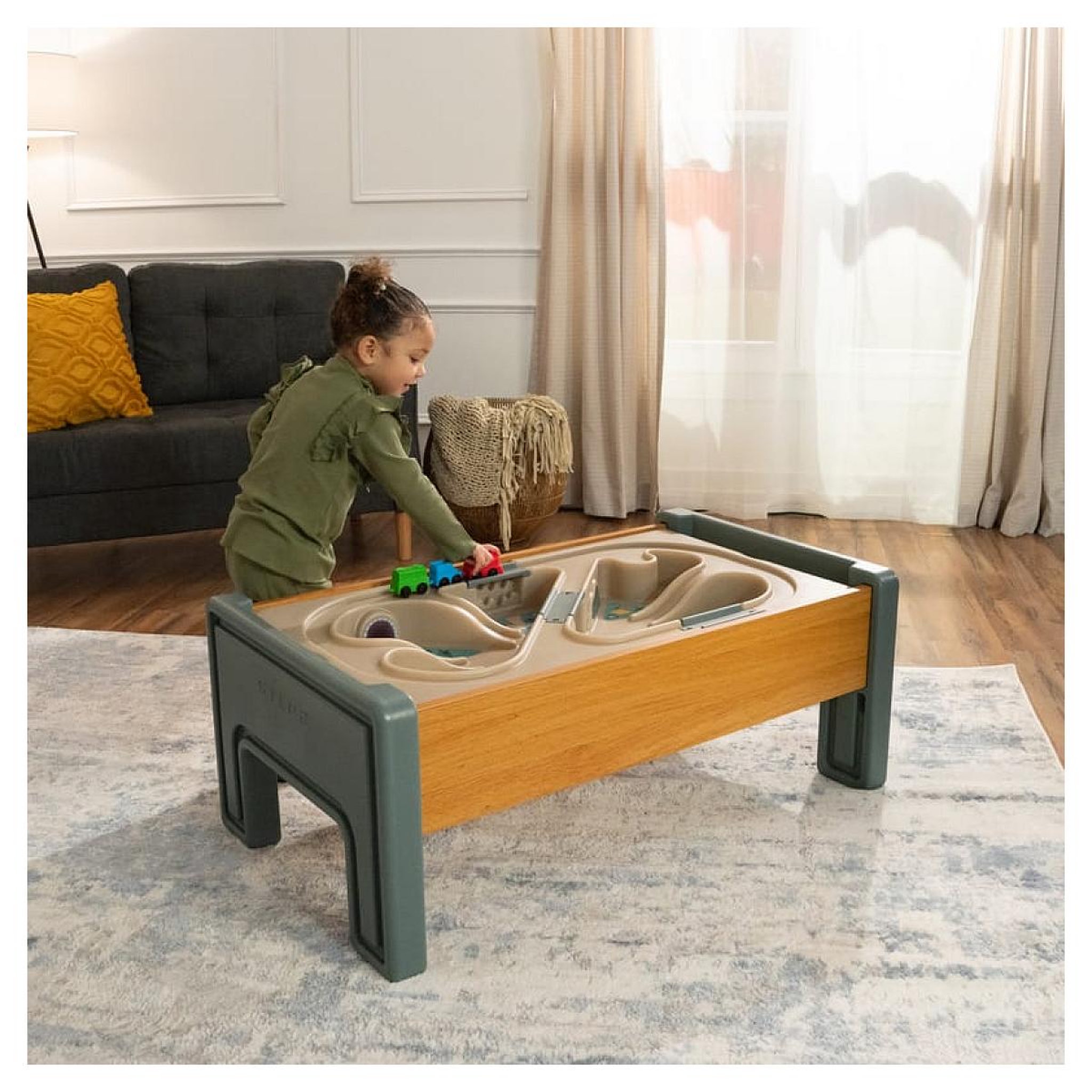 Voir la diapositive 2 : Step 2 Table d'activités - circuit train Harmony tout-en-un