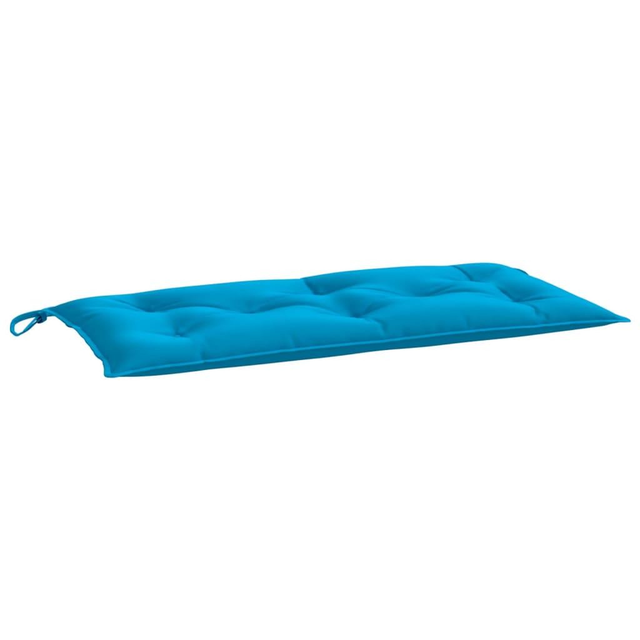 Voir la diapositive 4 : VIDAXL Coussins de banc de jardin lot de 2 bleu clair tissu Oxford