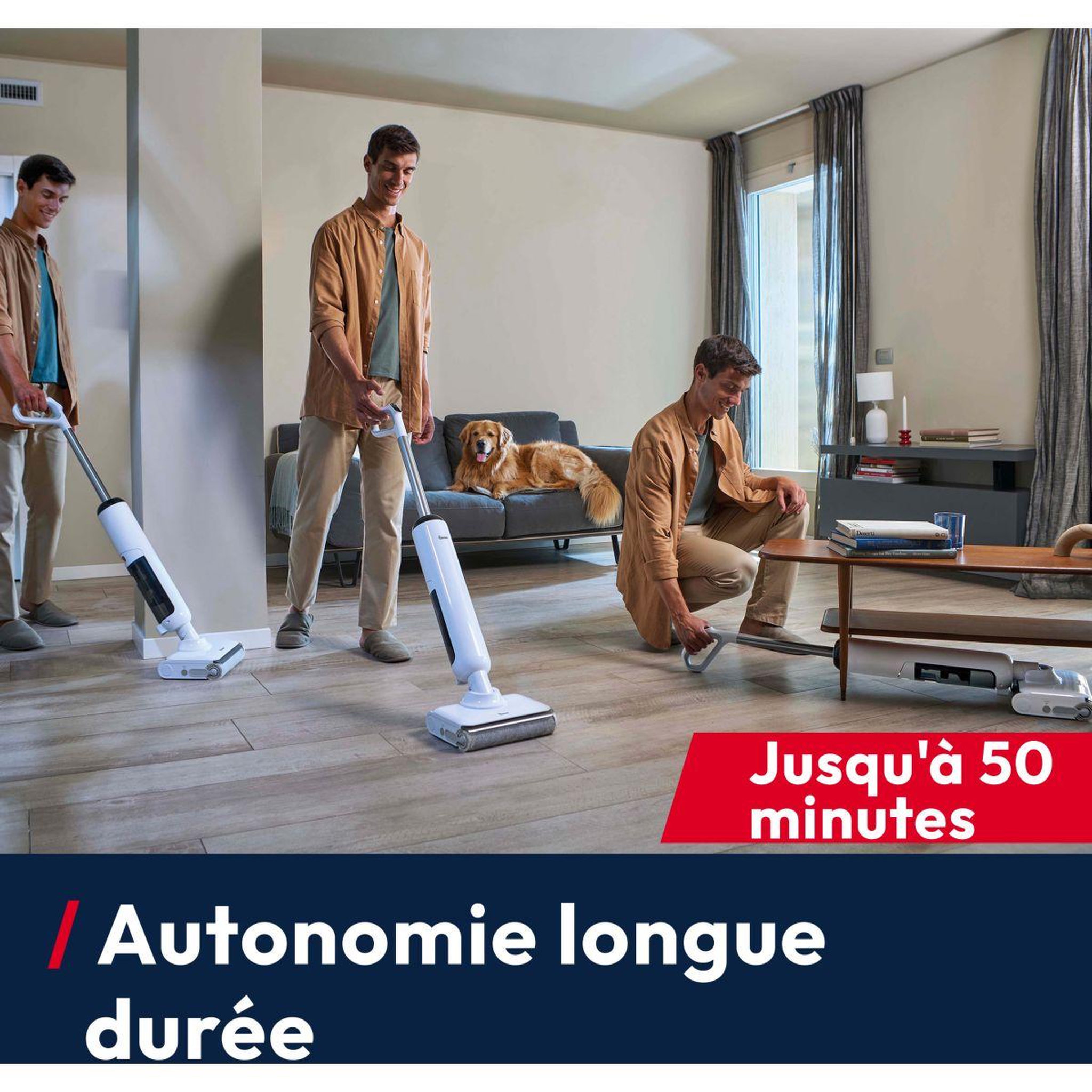 Voir la diapositive 3 : HOOVER Aspirateur laveur hw400