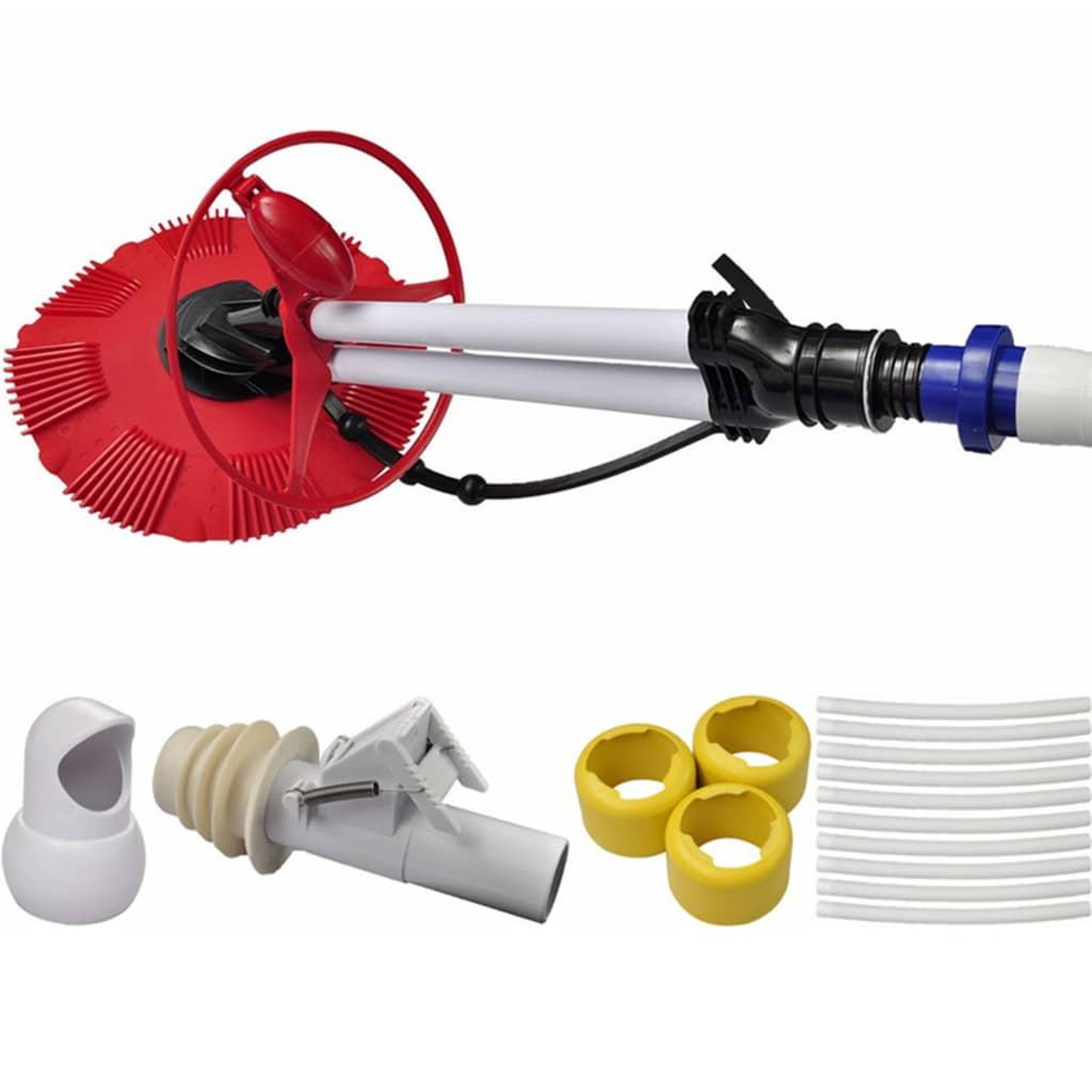 Voir la diapositive 2 : VIDAXL Nettoyeur de piscine