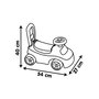 Voir la diapositive 4 : SMOBY Smoby - Porteur enfant 2 en 1 - Auto Rose - Coffre sous la selle + klaxon - Des 10 mois - Fabrication française