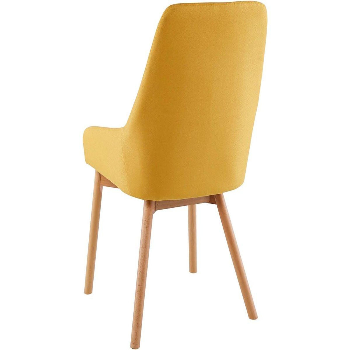 Habitat et Jardin Lot de 2 chaises  Tamiko  - Jaune
