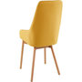 Voir la diapositive 5 : Habitat et Jardin Lot de 2 chaises  Tamiko  - Jaune