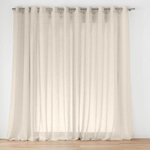 Paris Prix Rideau Voilage à Œillets  Carlin  400x240cm Lin