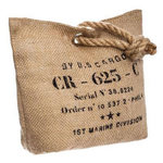 ATMOSPHERA Stop Porte Vintage en Jute  Loft  25cm Naturel