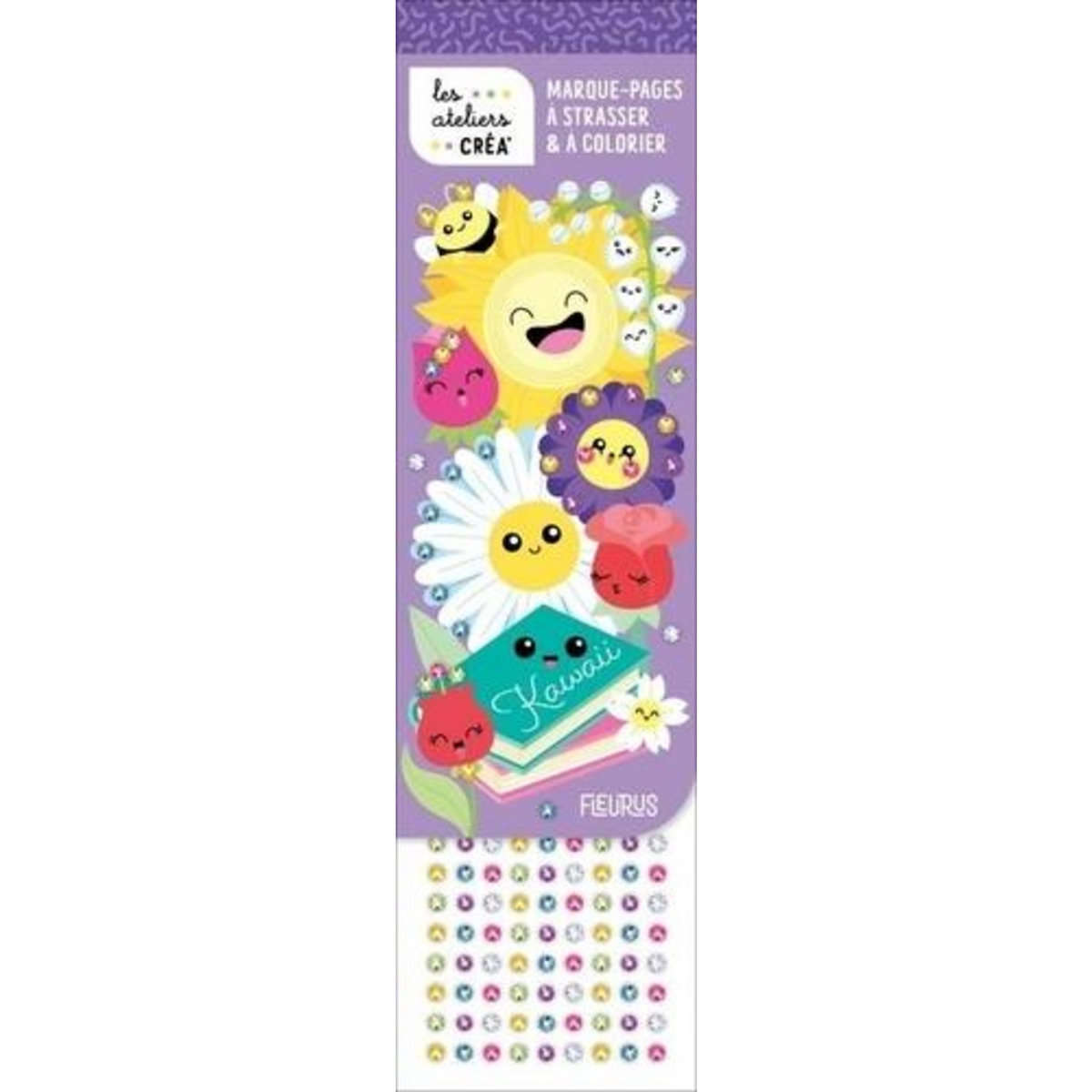 MARQUE-PAGES A STRASSER & A COLORIER KAWAII, Jezewski Mayumi