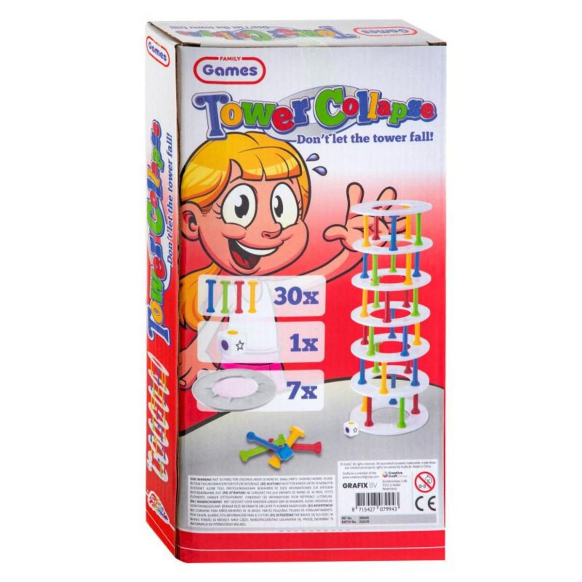 GRAFIX Grafix - Tower Collapse Child's Play 300045