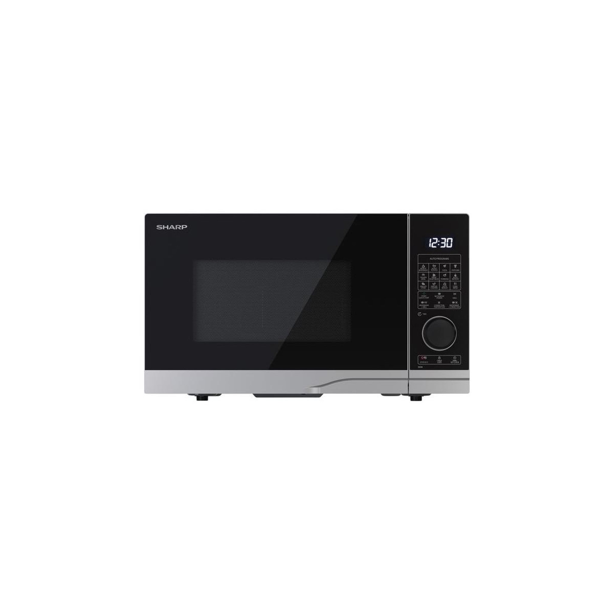 Voir la diapositive 2 : Sharp Sharp YC-PC254AE-S micro-onde Noir, Argent Micro-onde combiné Comptoir 25 L 900 W