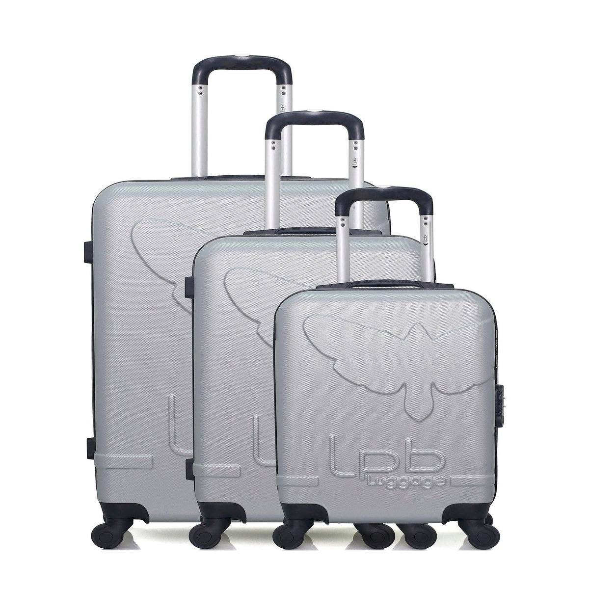 LES P'TITES BOMBES LPB LPB LUGGAGE - Set de 3 Valises NORINE-A 70 cm 4 Roues