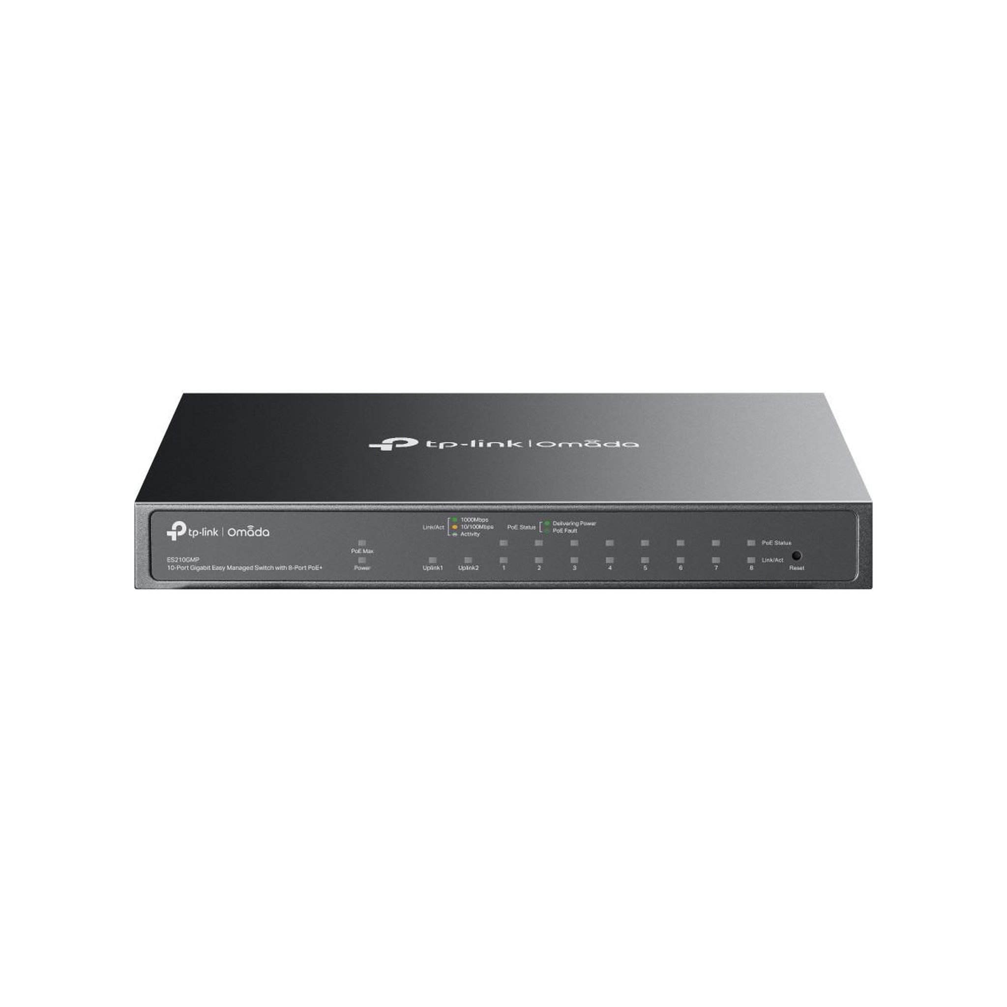 Voir la diapositive 2 : TP-LINK Commutateur réseau TP-Link Omada ES210GMP 10 ports PoE+
