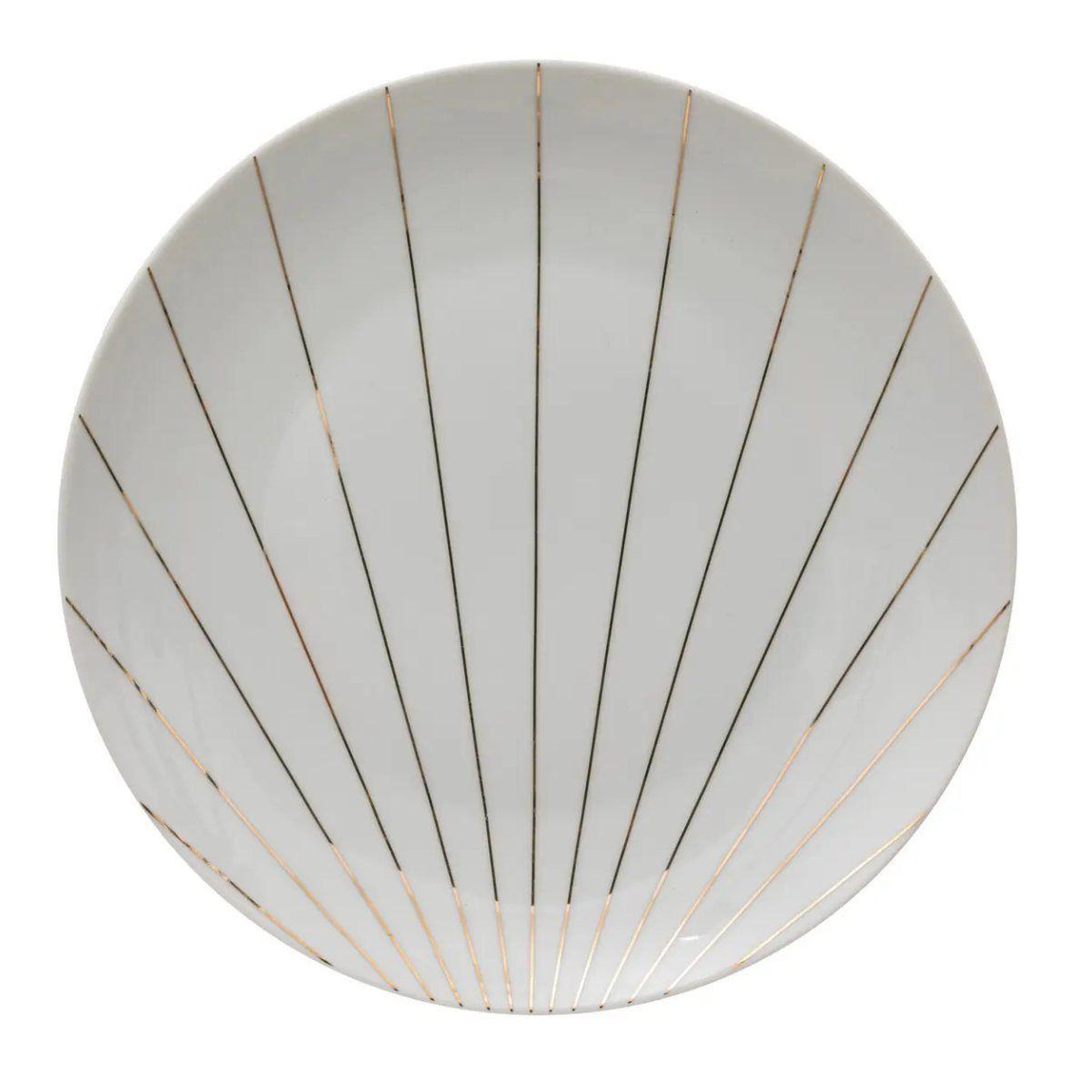 SECRET DE GOURMET Lot de 6 assiettes plates  le collectionneur  27cm blanc