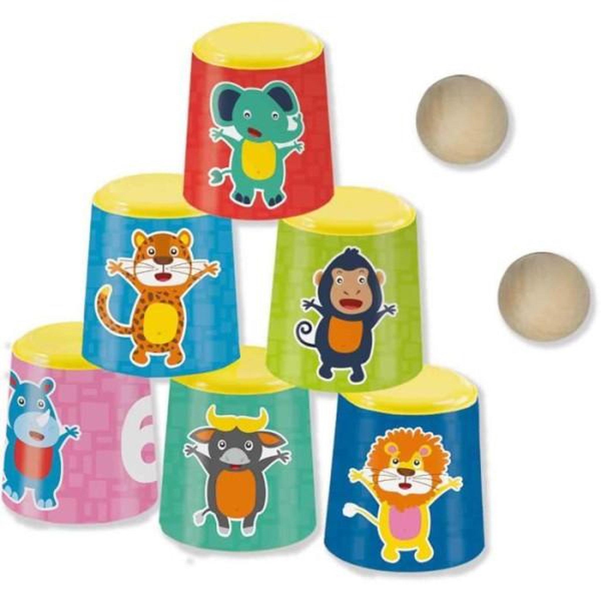 Voir la diapositive 2 : SES Creative Jeu d'agilité - SES CREATIVE - Lancer de boîtes - Pour enfants