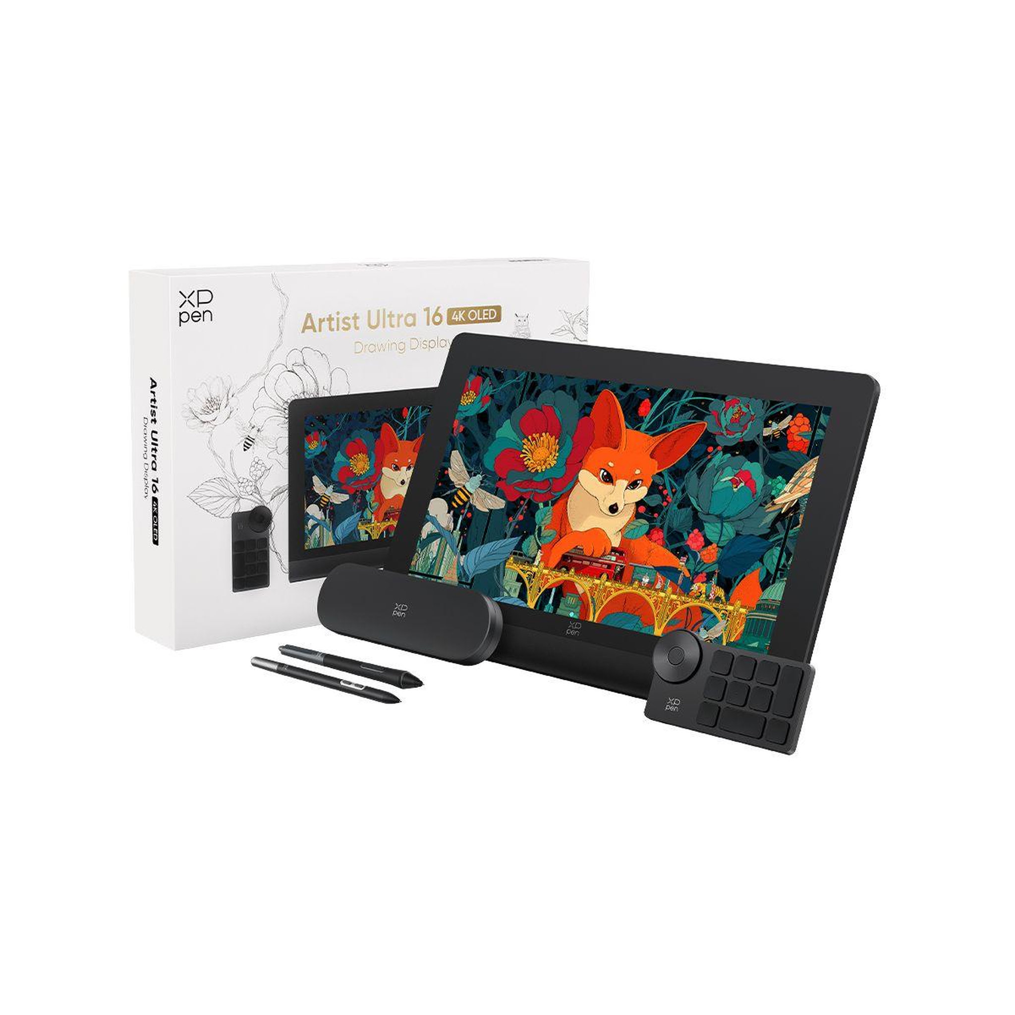 Voir la diapositive 4 : XPPEN Tablette graphique ARTIST ULTRA 16 4K OLED 16''