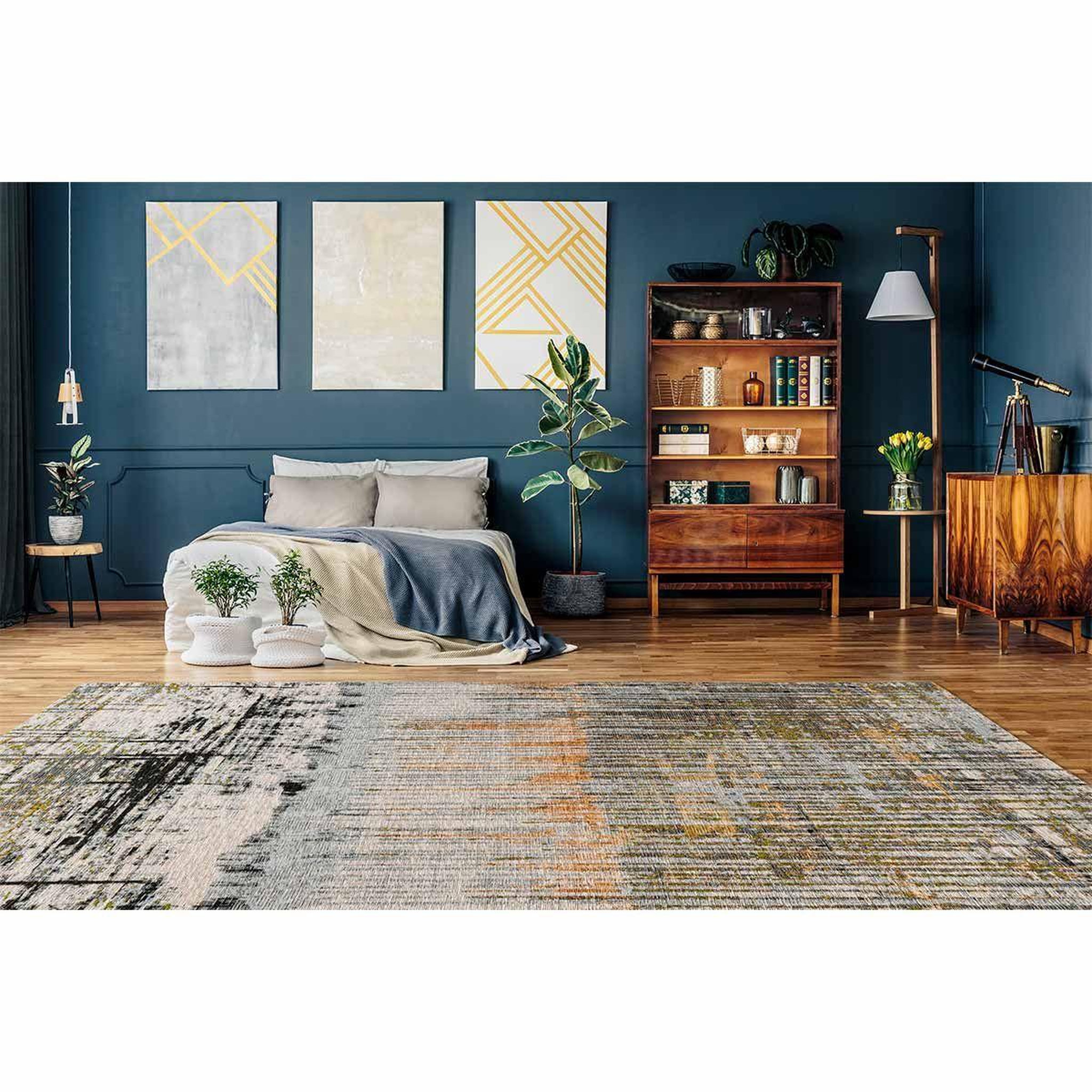Voir la diapositive 5 : Paris Prix Tapis Tissé Vintage Oriental  Charme II  Multicolore
