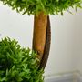 Voir la diapositive 6 : HOMCOM Buis artificiel topiaire artificielle 3 boules H. 110 cm pot inclus