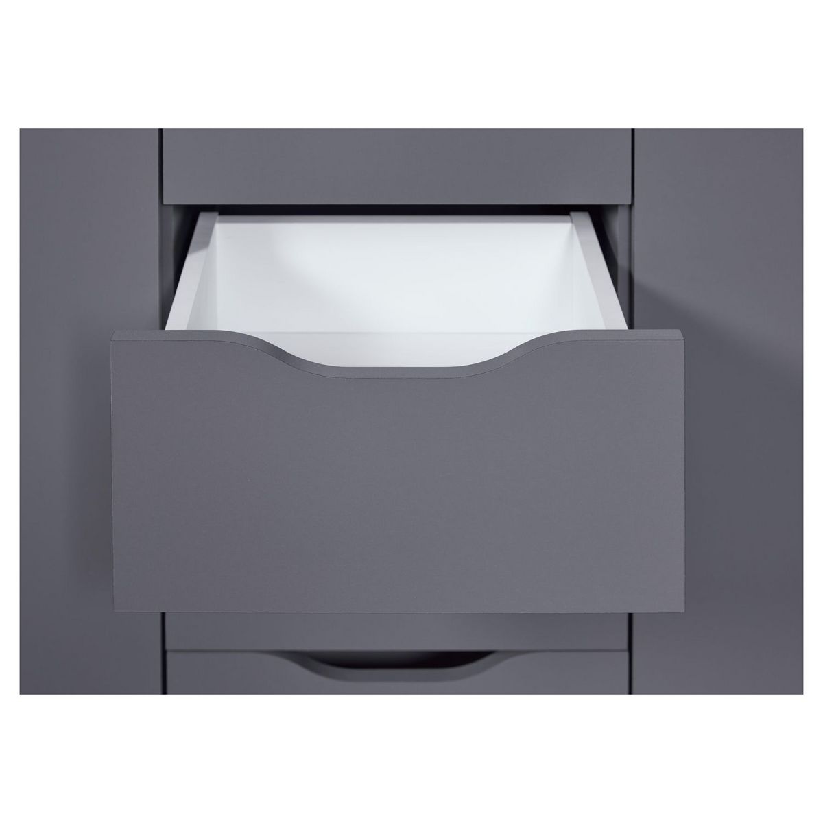 Commode meuble de rangement 2 portes 4 tiroirs  FALONE