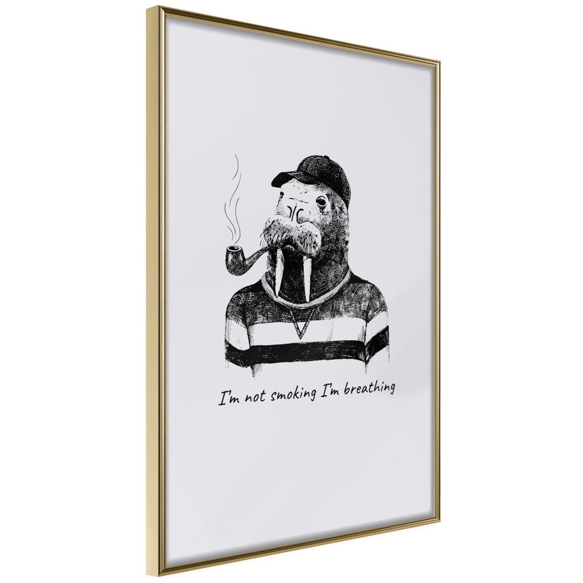 Paris Prix Affiche Murale Encadrée  Captain Walrus