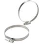 Voir la diapositive 2 : Ribiland Collier de serrage inox 50 à 70 mm 2pcs