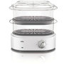 Voir la diapositive 1 : BRAUN Cuiseur vapeur 2 paniers 850w blanc - fs5100wh