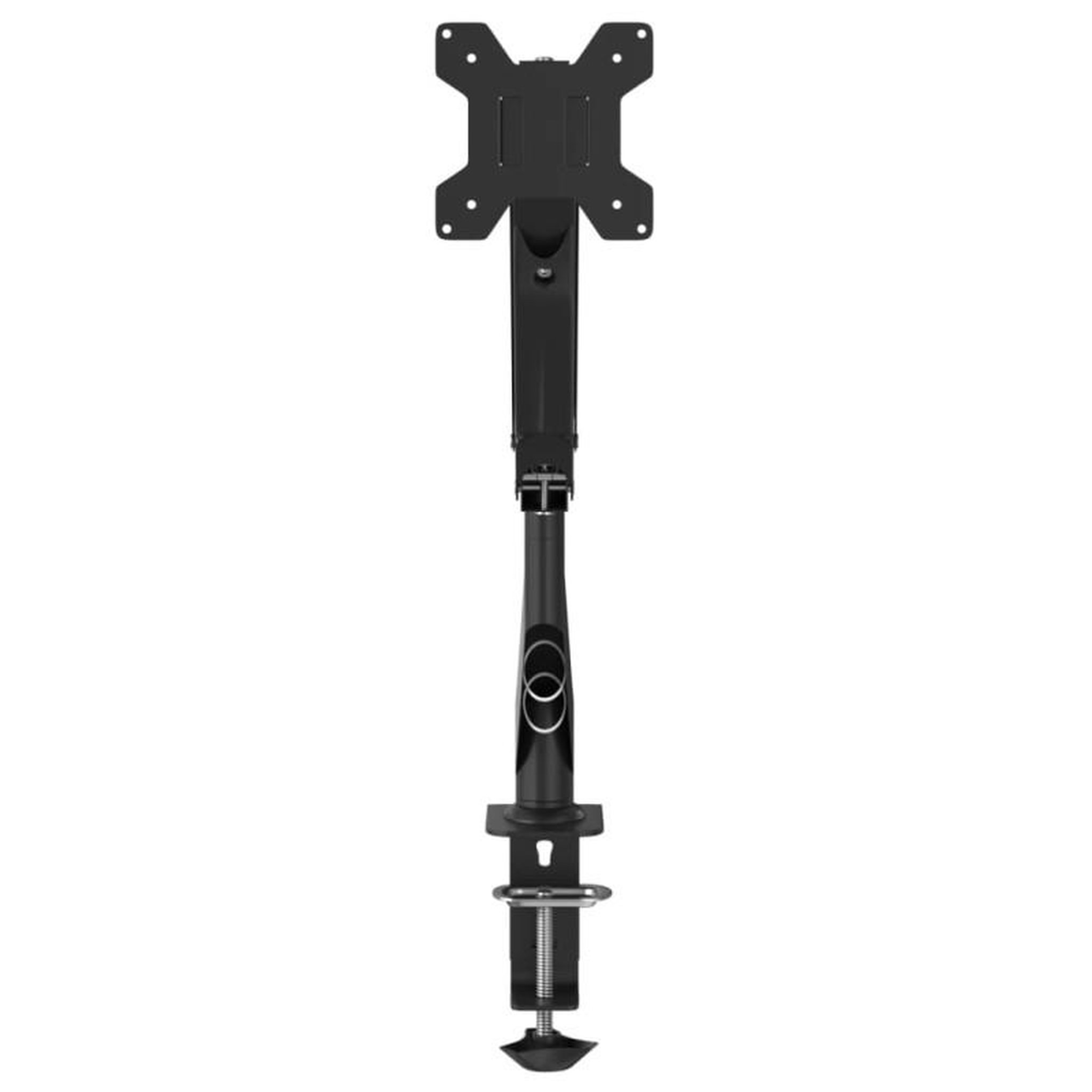 Voir la diapositive 5 : VIDAXL Bras pour moniteur unique 27 pouces max ressort à gaz 10 kg