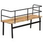 Voir la diapositive 4 : VIDAXL Banc 120 x 40 x 70 cm Bois de manguier massif