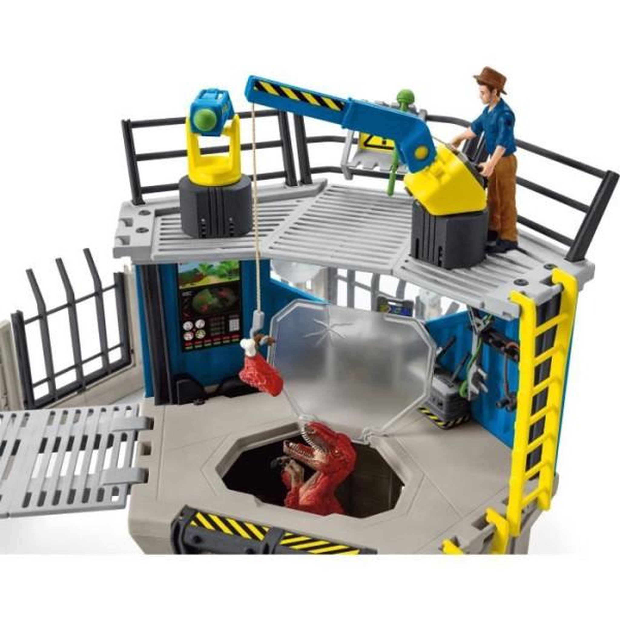 Voir la diapositive 3 : Schleich Grande station de recherche Dino, coffret de 72 pieces, jouets, Des 5 ans, Schleich 41462 Dinosaurs
