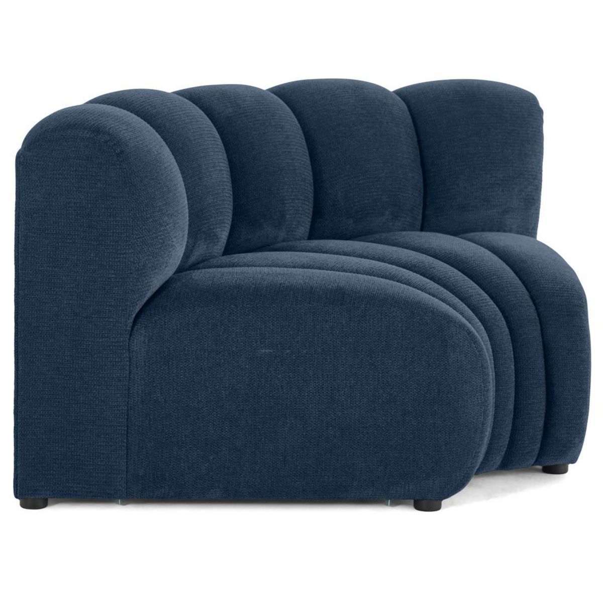 LISA DESIGN Debbie - module d'angle réversible en tissu texturé