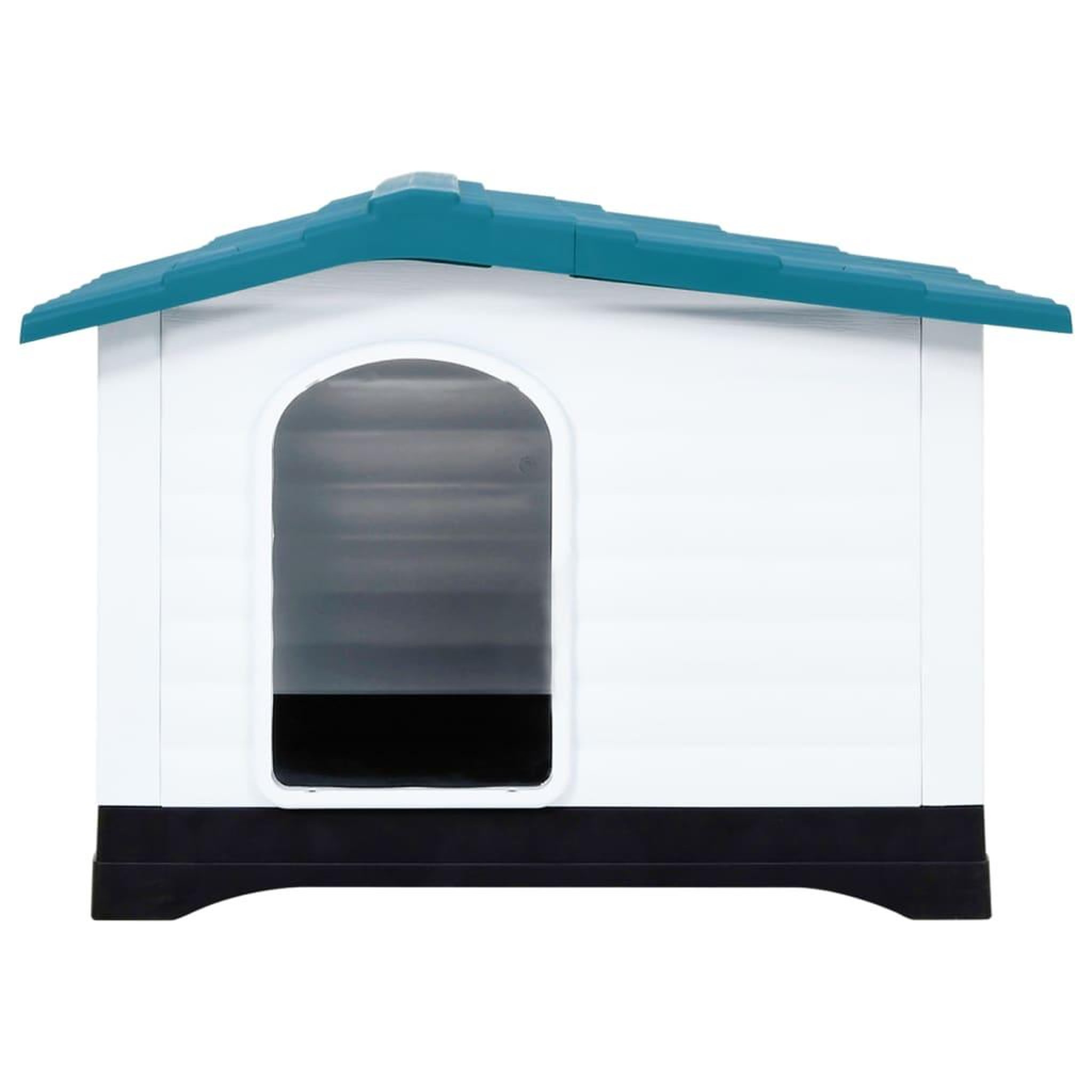 Voir la diapositive 2 : VIDAXL Niche pour chien Bleu 90,5x68x66 cm Polypropylene