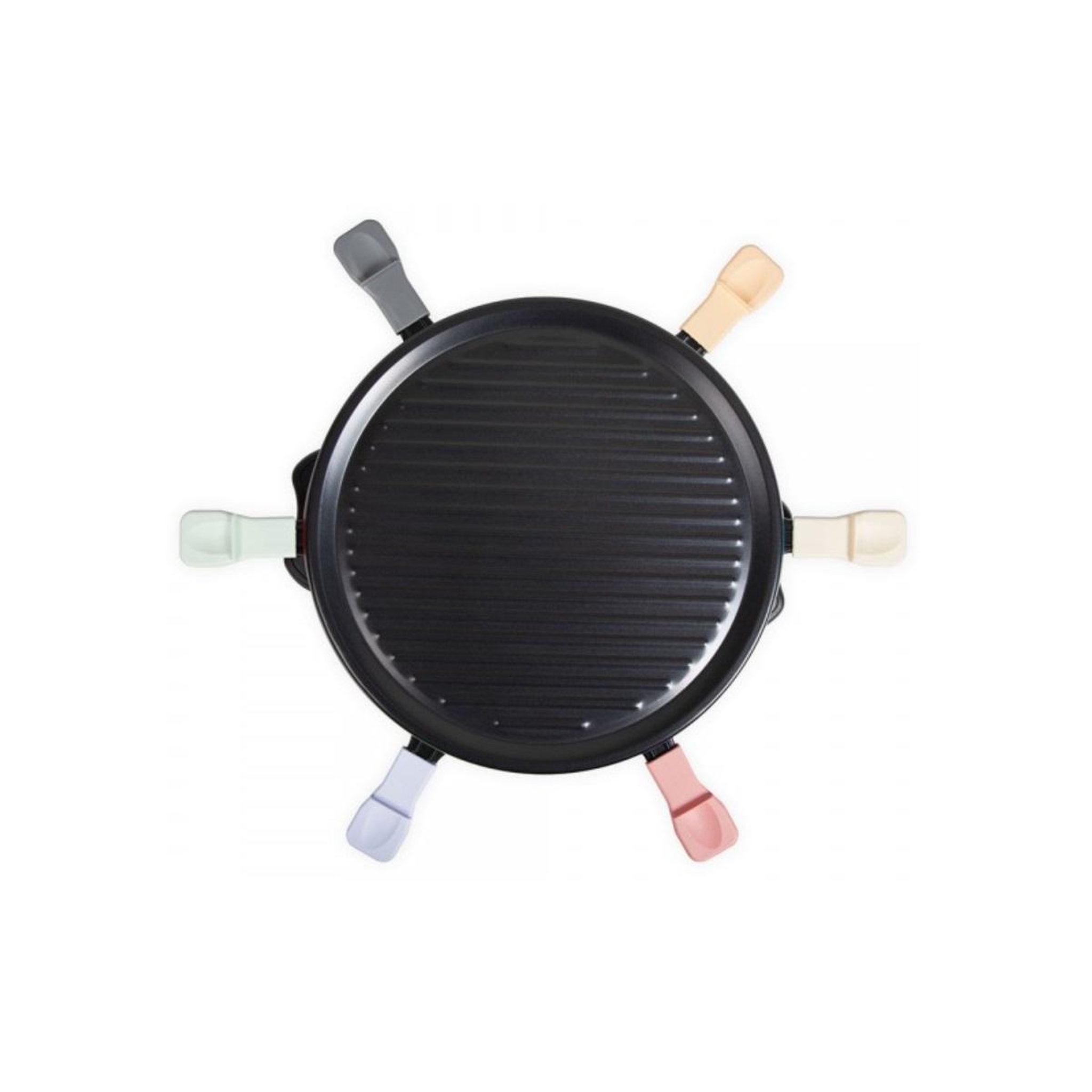 Voir la diapositive 3 : LIVOO Appareil à raclette 6 personnes 800w - doc207p