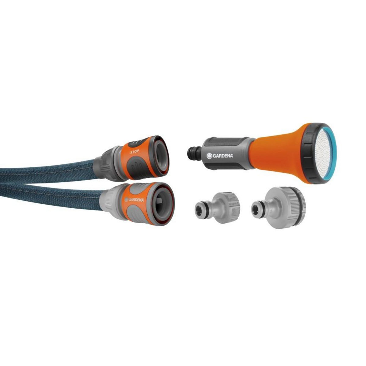 Gardena Kit tuyau Liano™Xtreme 15m, Ø 13mm + pièces GARDENA System - ultra résistant