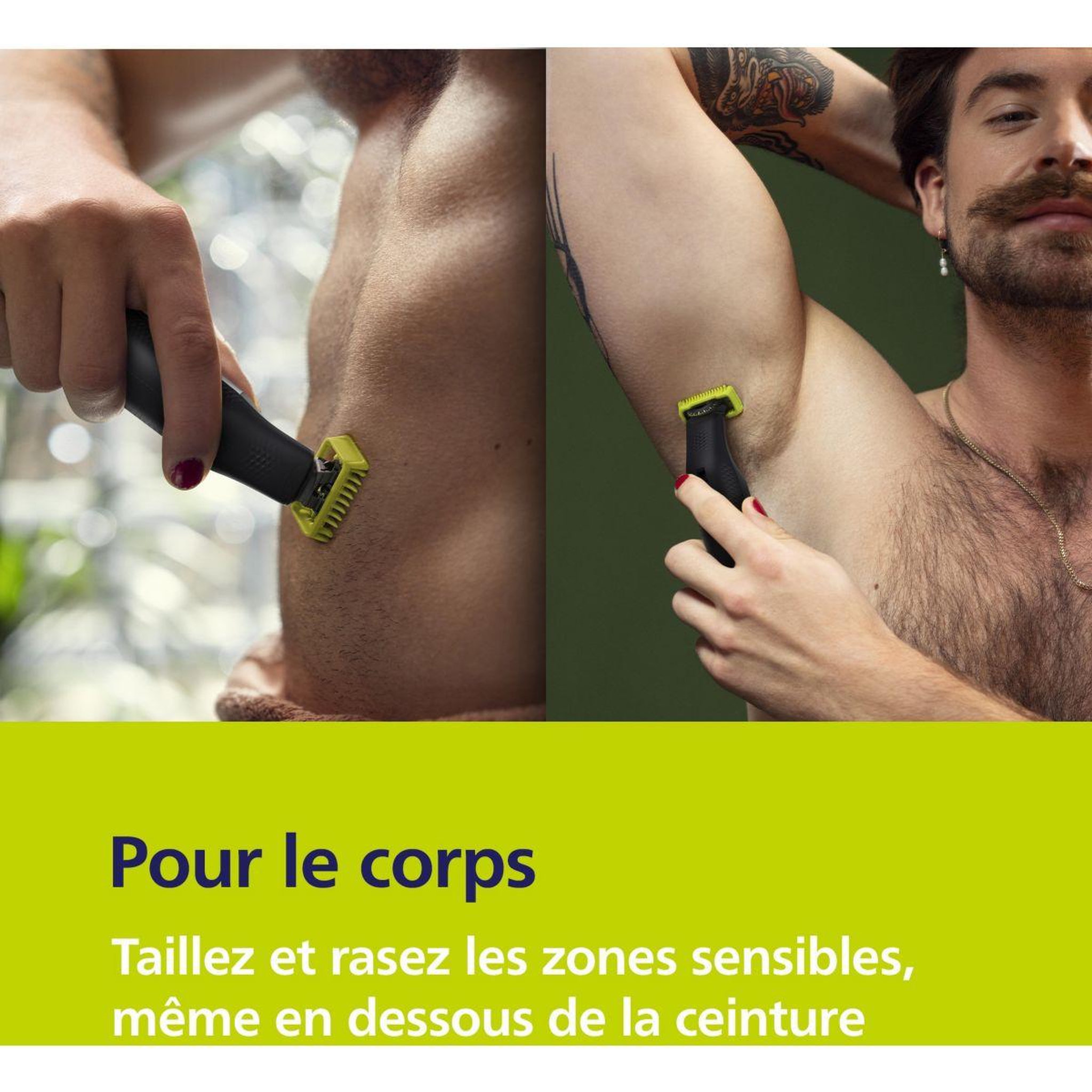 Voir la diapositive 4 : Philips Tondeuse barbe oneblade pro qp6506/15, 5 hauteurs de coupe, précision 1 mm, 90 mn