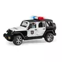BRUDER  Jeep Wrangler Unlimited Rubicon Police avec Policier